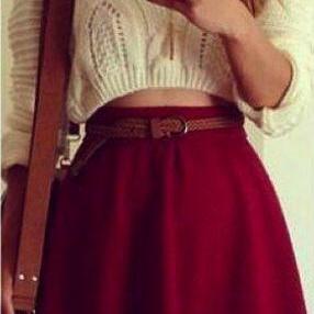 Lovely Mini Skirt For Autumn Or Winter, Nice Skirt..